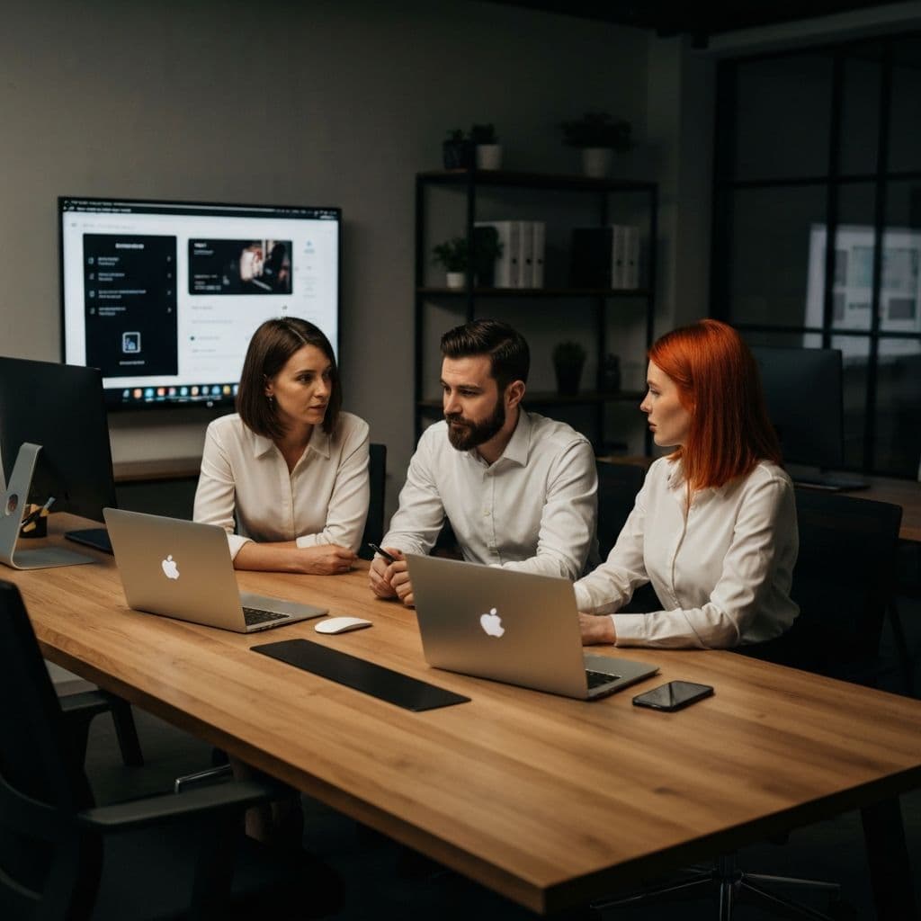The Patalun Inc. team working at their Austin studio